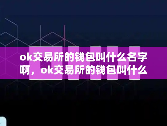ok交易所的钱包叫什么名字啊，ok交易所的钱包叫什么名字-第1张图片-币数通