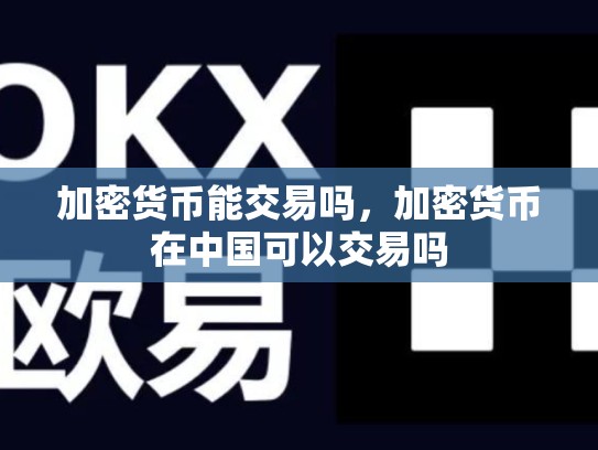 加密货币能交易吗，加密货币在中国可以交易吗-第1张图片-币数通