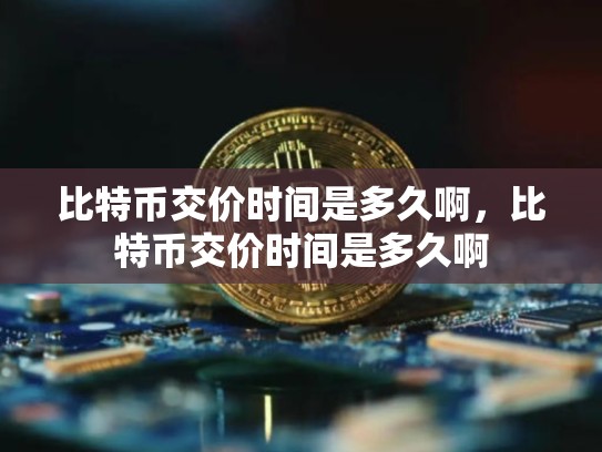比特币交价时间是多久啊，比特币交价时间是多久啊