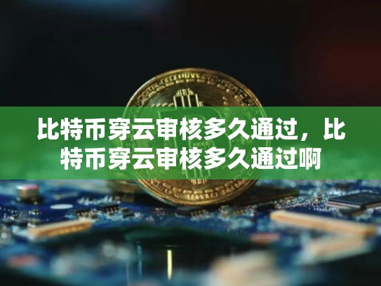 比特币穿云审核多久通过，比特币穿云审核多久通过啊