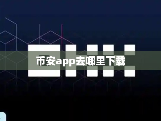 币安app去哪里下载-第1张图片-币数通
