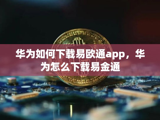 华为如何下载易欧通app，华为怎么下载易金通