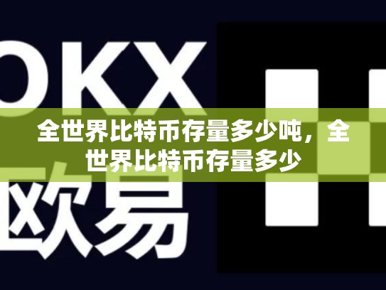 全世界比特币存量多少吨，全世界比特币存量多少