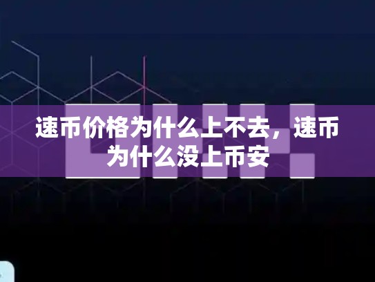 速币价格为什么上不去，速币为什么没上币安