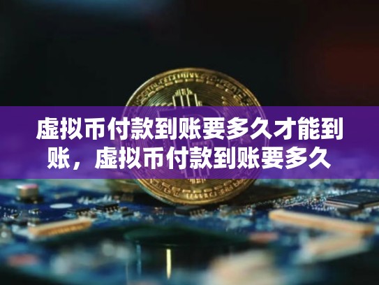 虚拟币付款到账要多久才能到账，虚拟币付款到账要多久-第1张图片-币数通