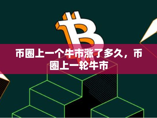 币圈上一个牛市涨了多久，币圈上一轮牛市