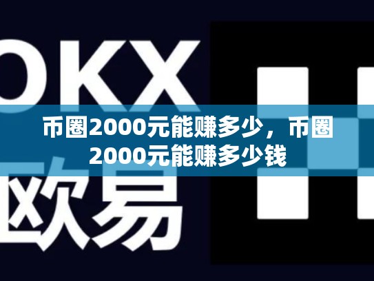 币圈2000元能赚多少，币圈2000元能赚多少钱